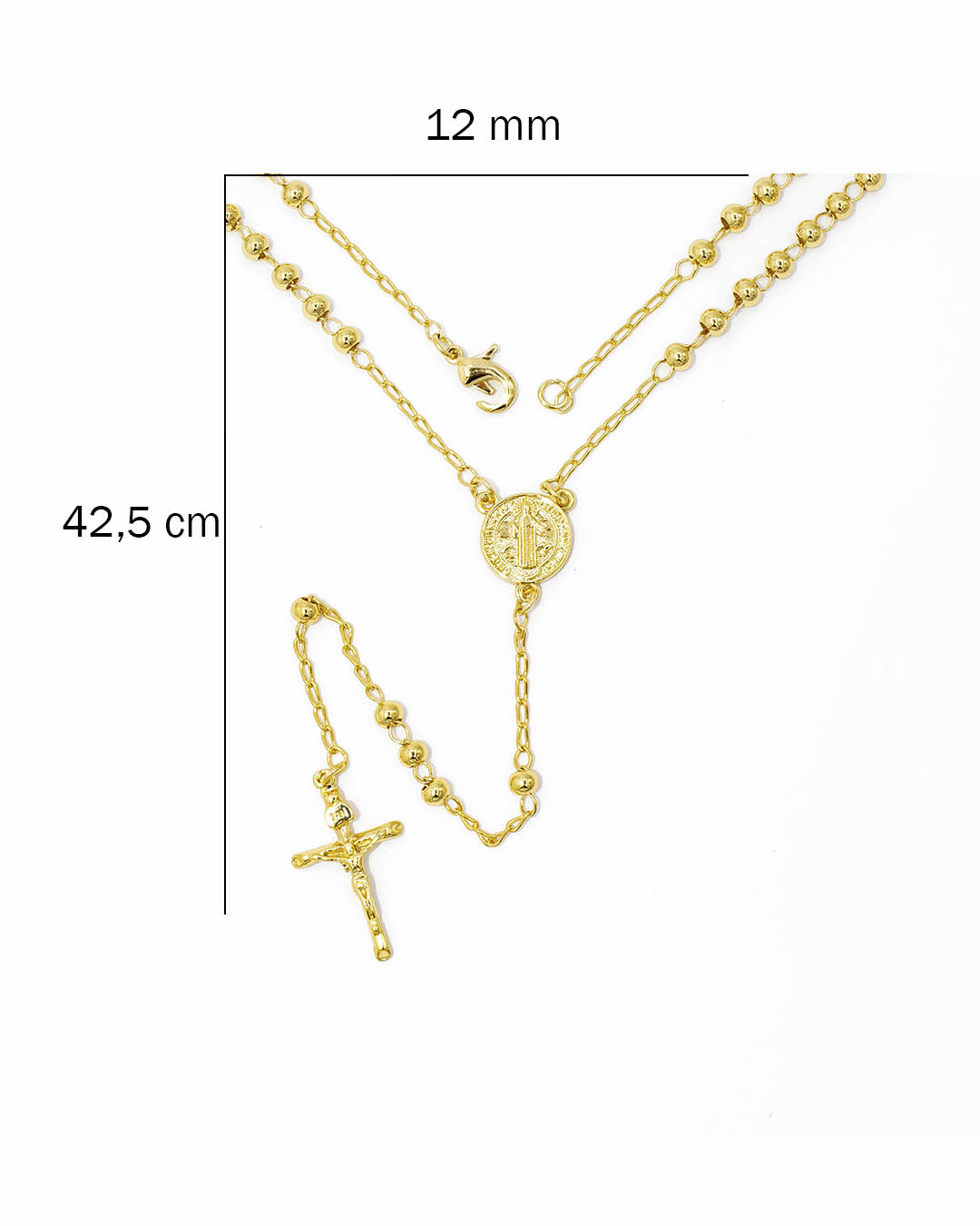 Cadena camándula san Benito