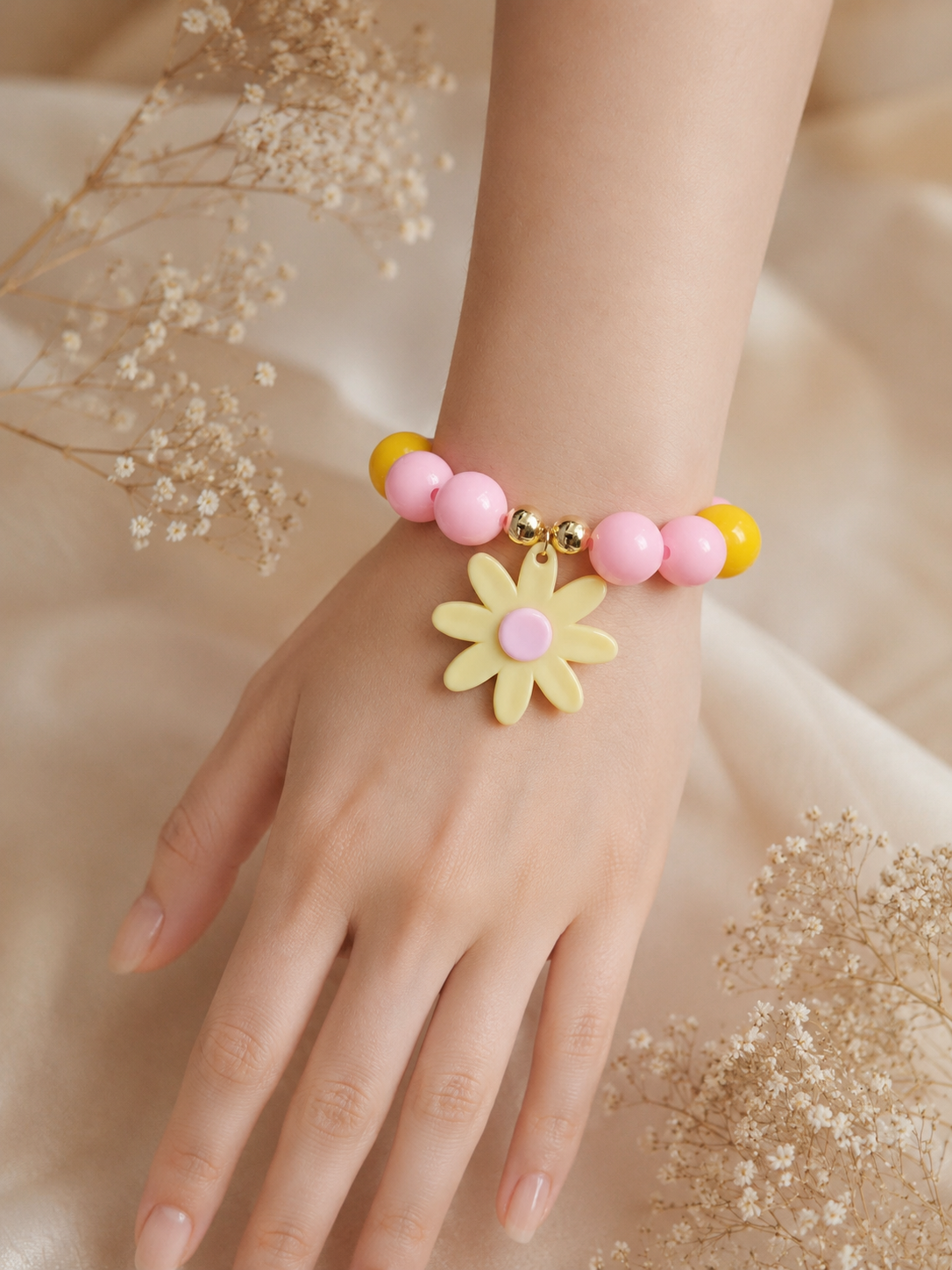 VALGATA pulsera ábaco flor