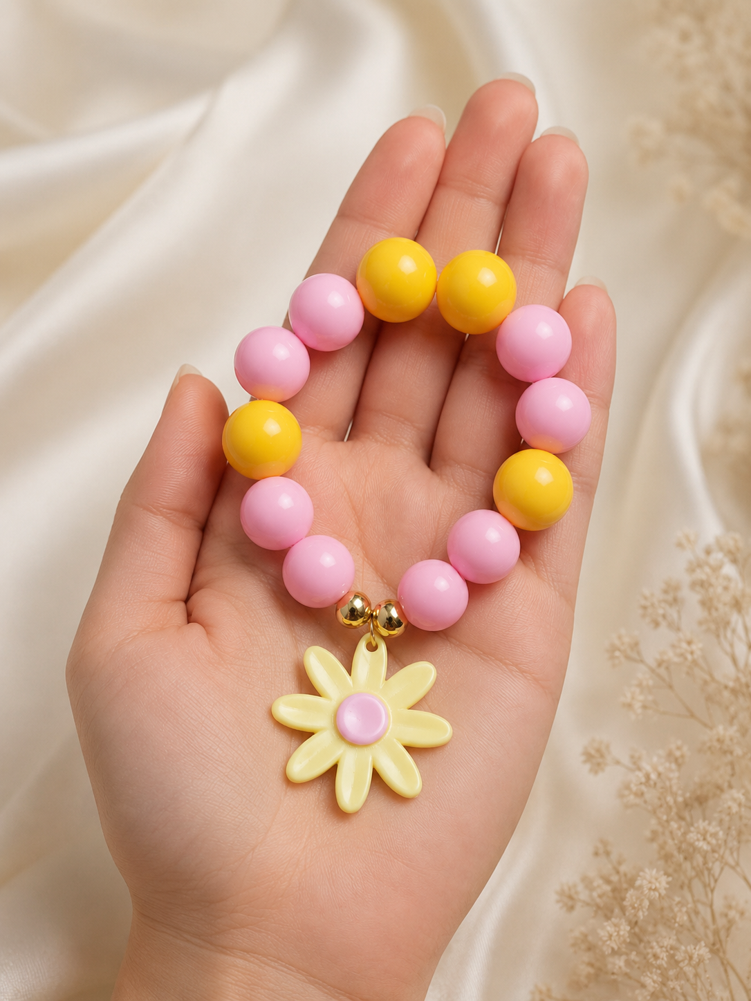 VALGATA pulsera ábaco flor