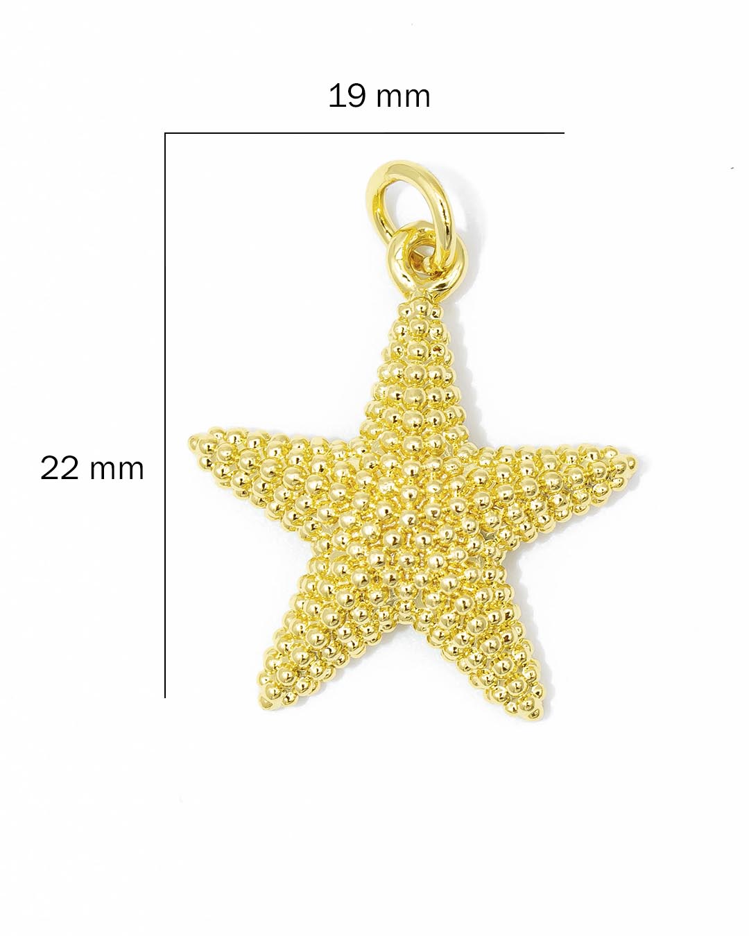 Dije estrella de mar