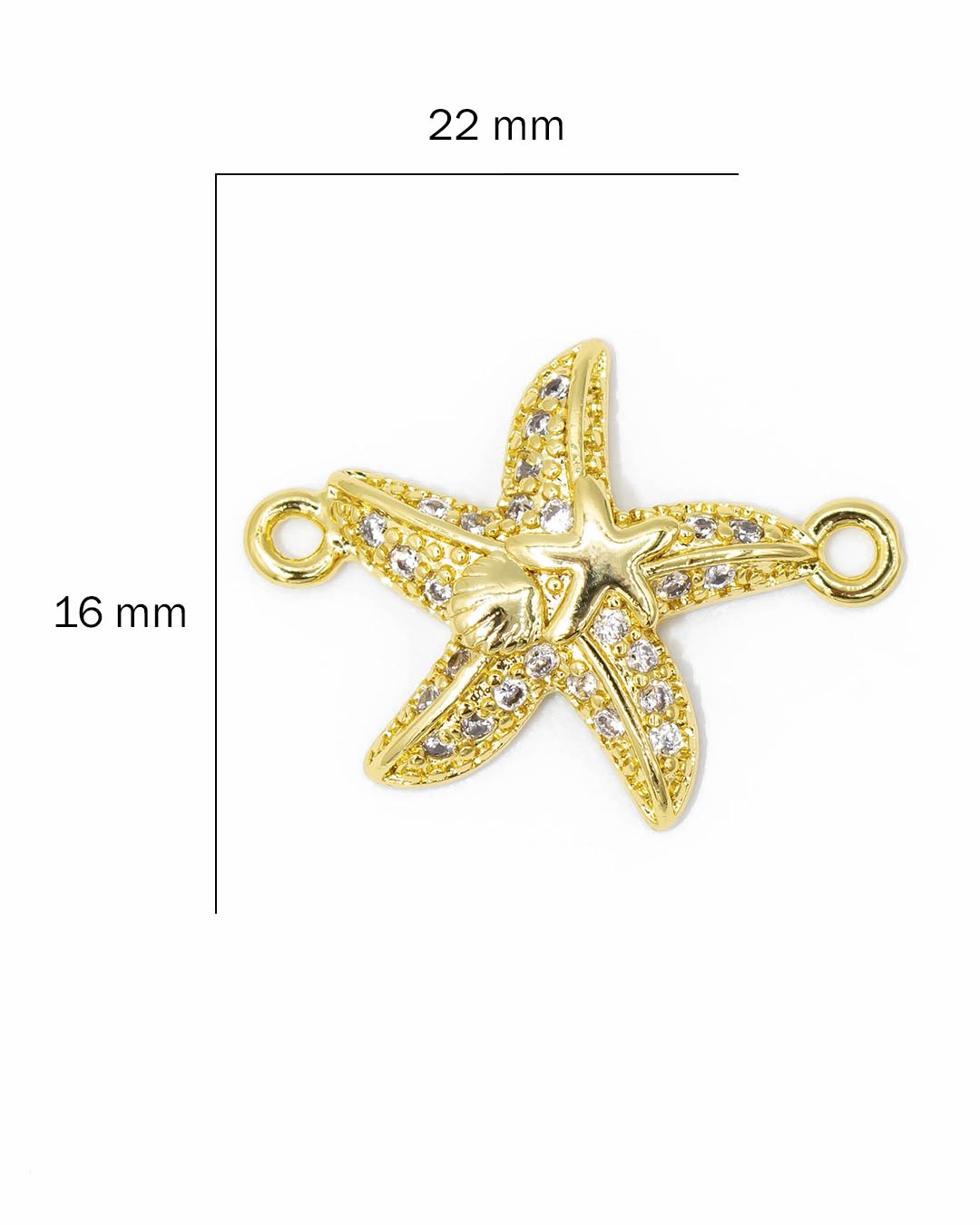Dije pulsera estrella de mar