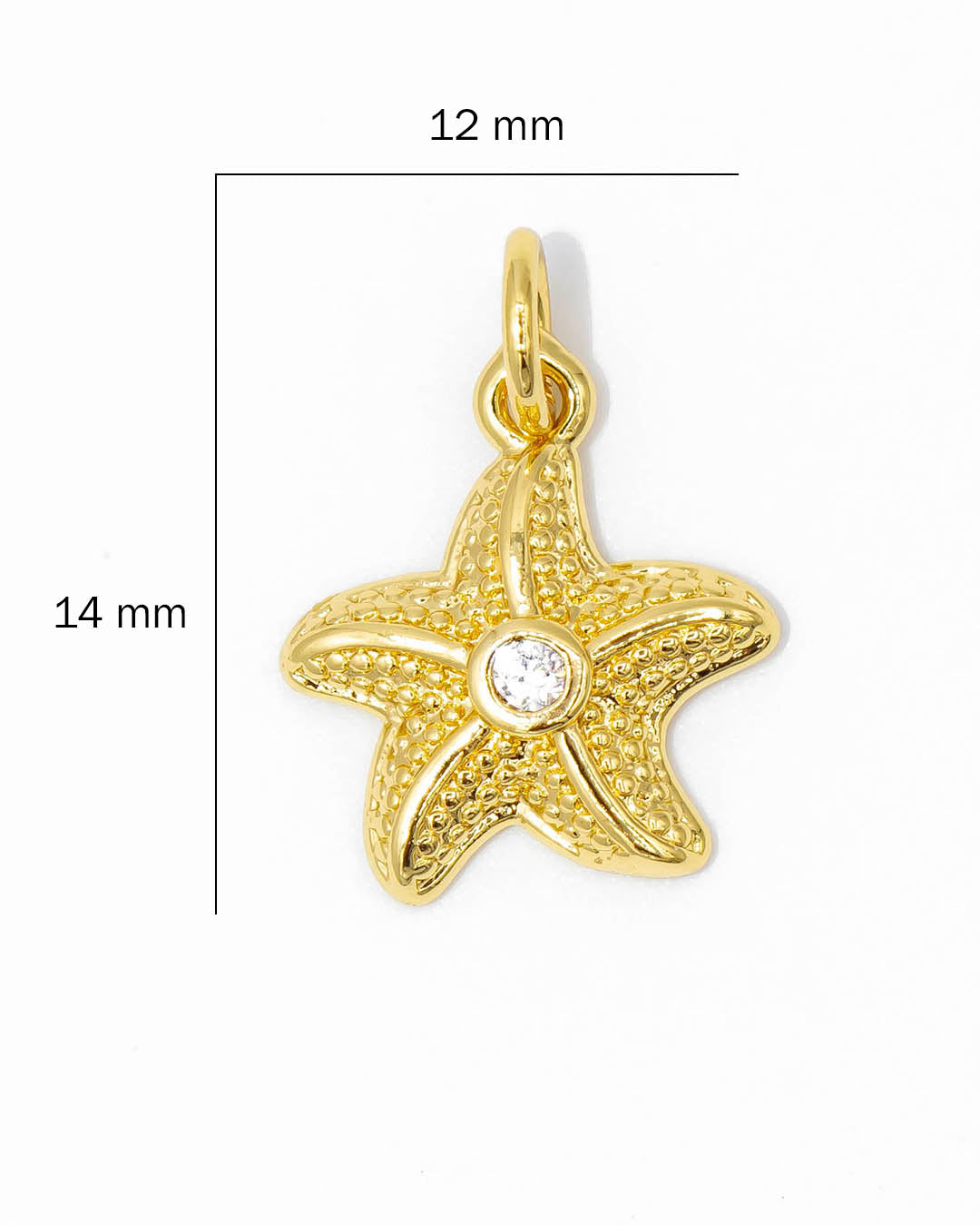 Dije estrella de mar