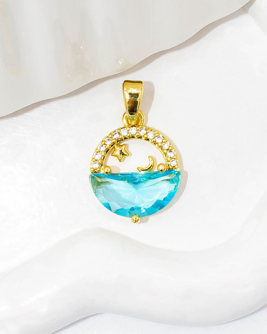 Dije mar azul