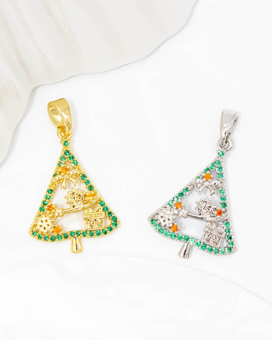 Dije navideño arbol