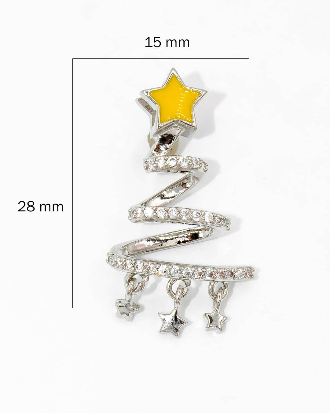 Dije navideño arbol