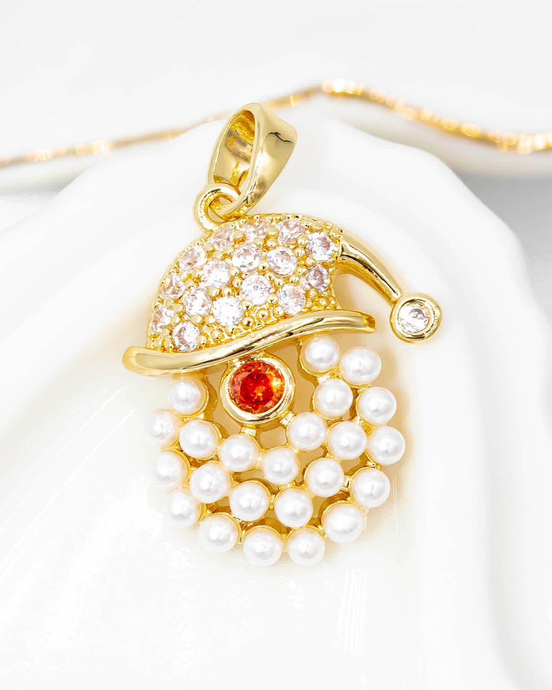 Dije santa navideño