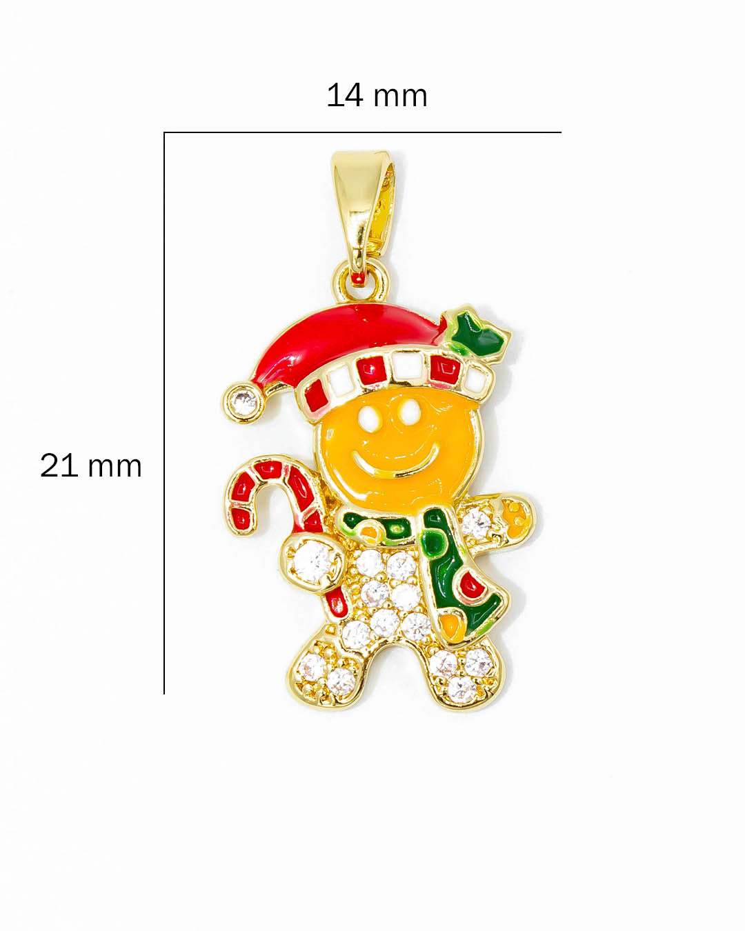 Dije navideño galleta