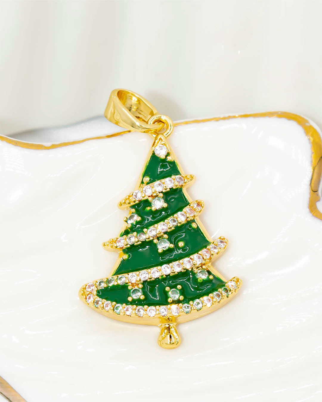 Dije navideño arbol