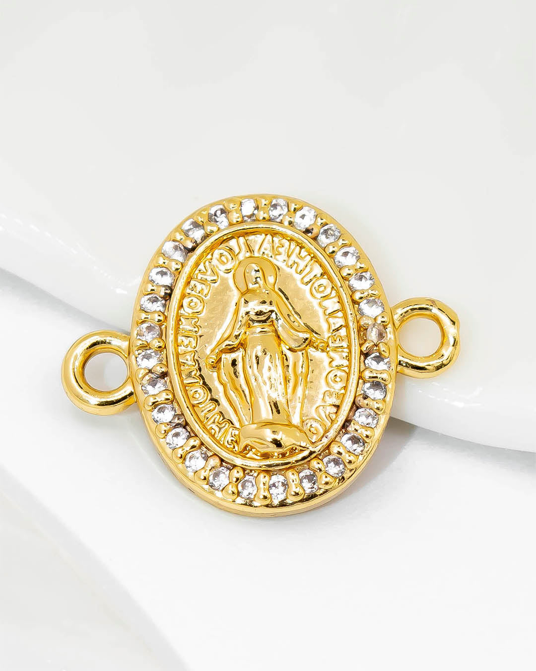 Oro laminado dije Virgen Milagrosa