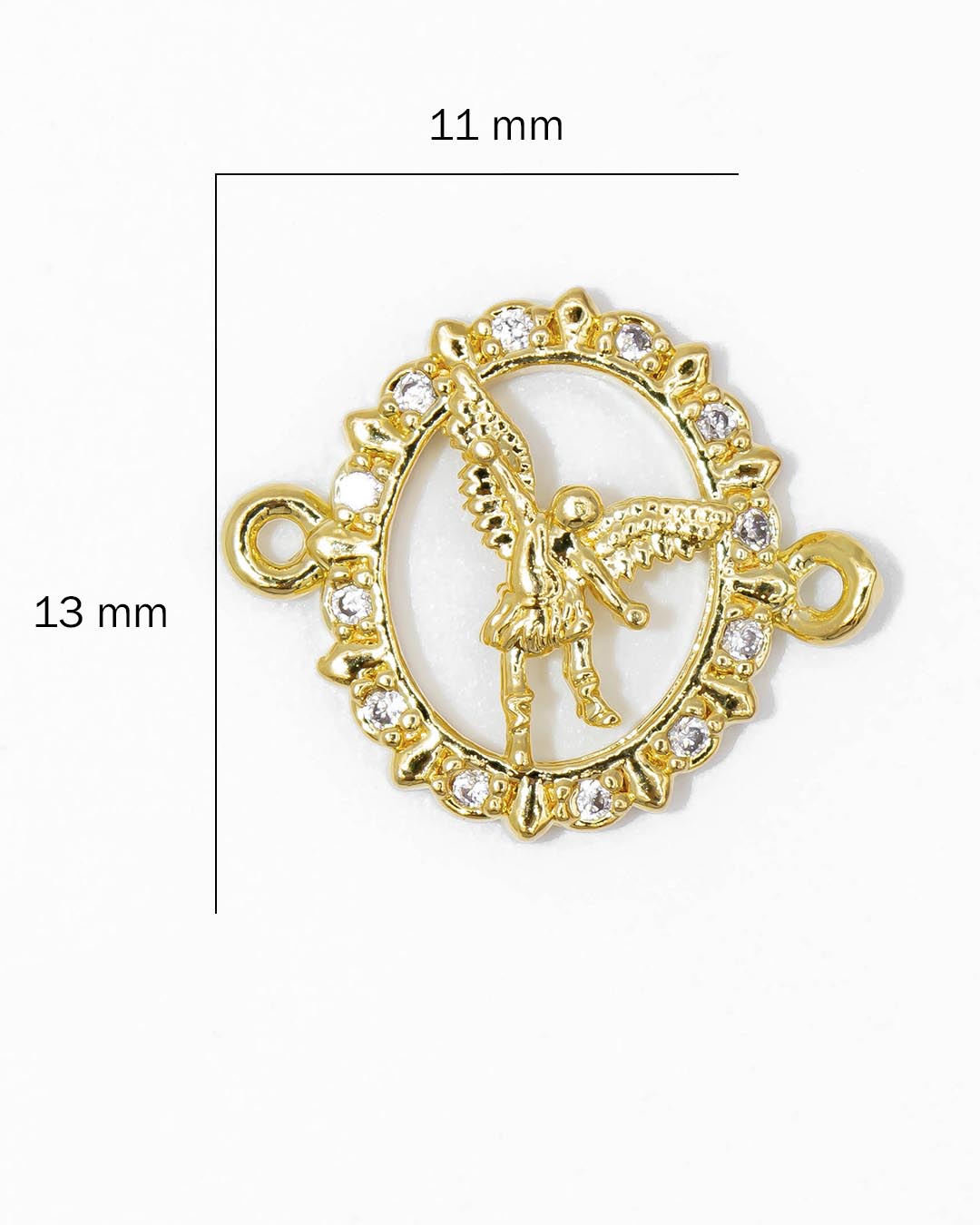 Oro laminado dije pulsera san miguel