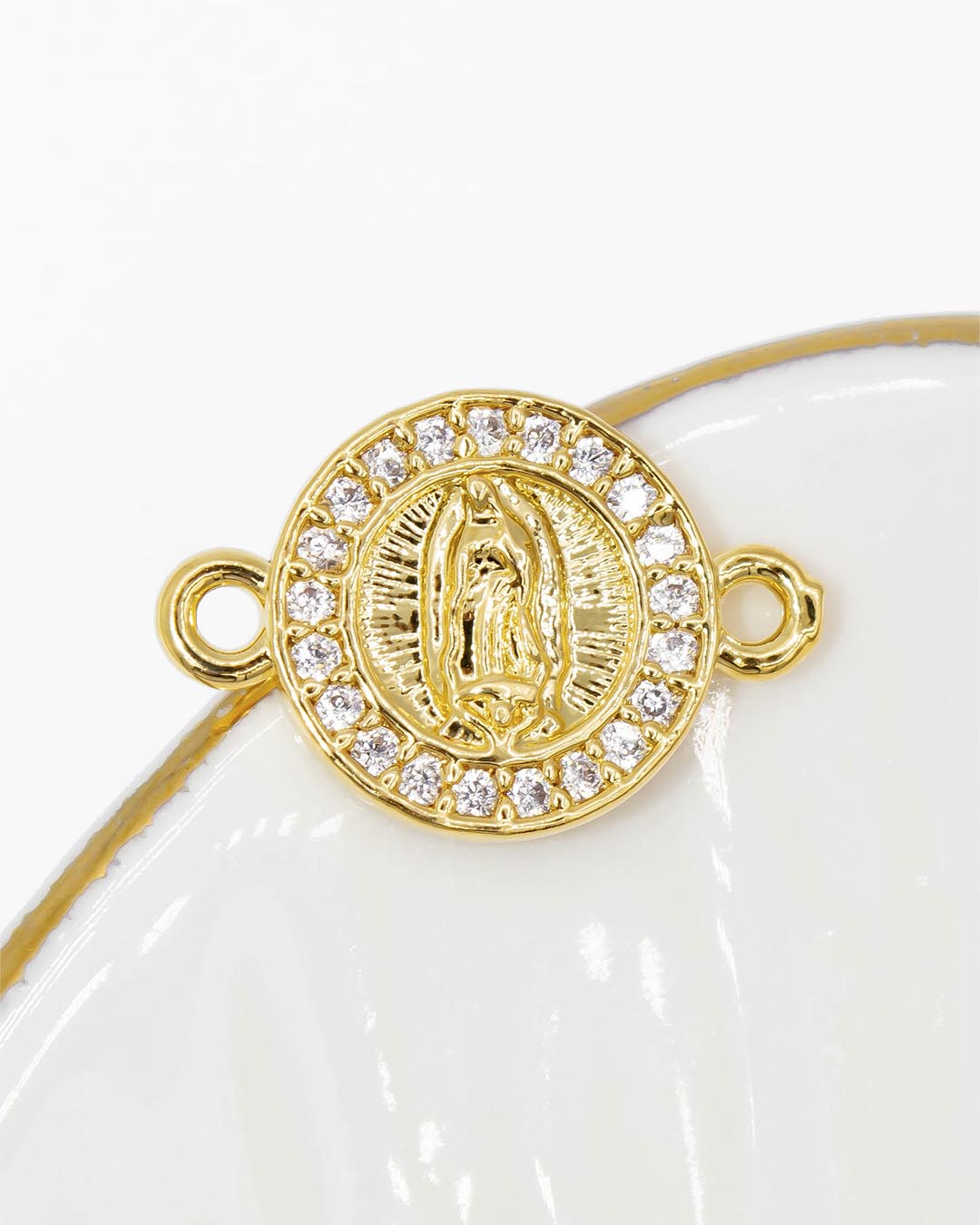 Oro laminado dije Virgen Guadalupe