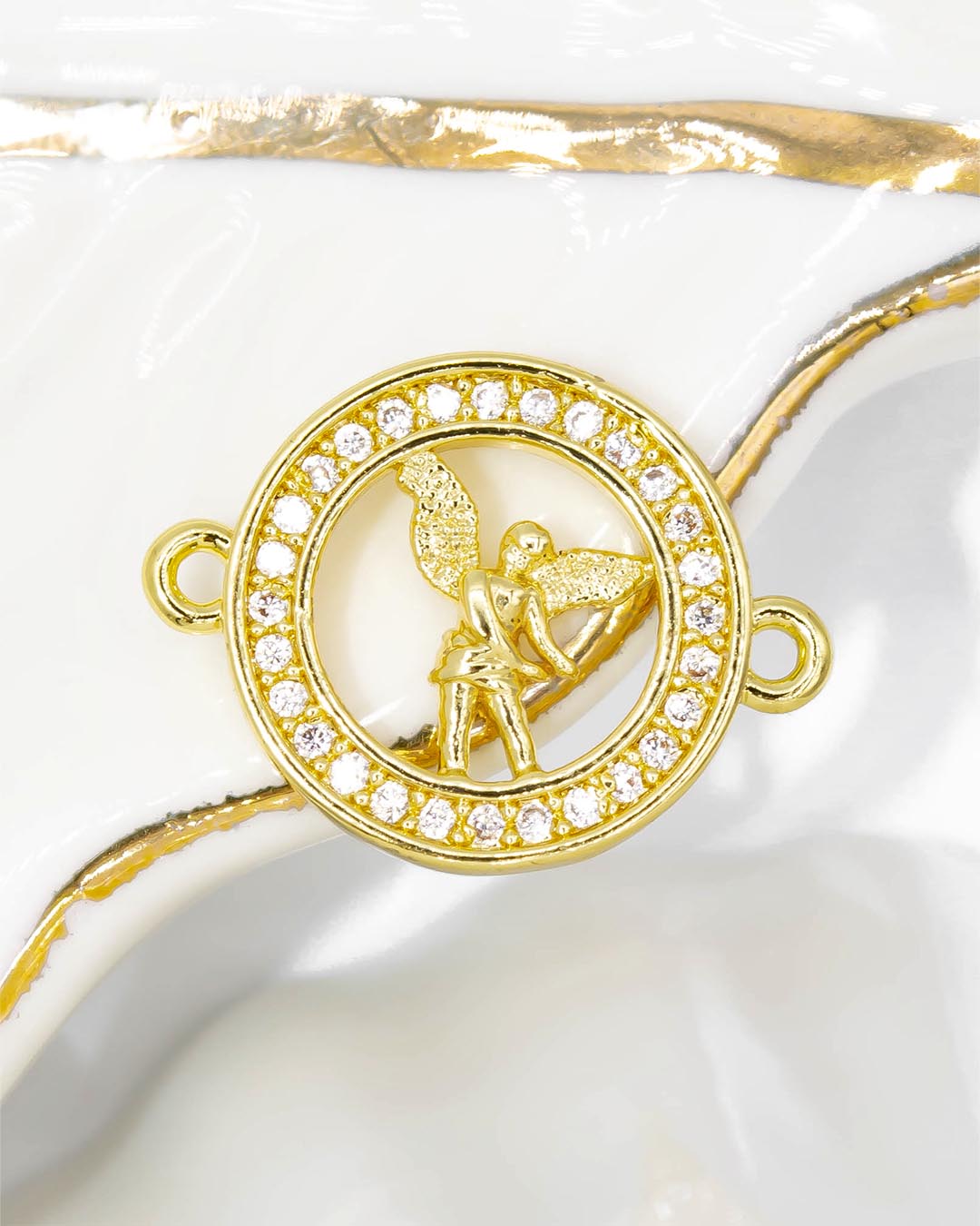 Dije pulsera arcángel San Miguel