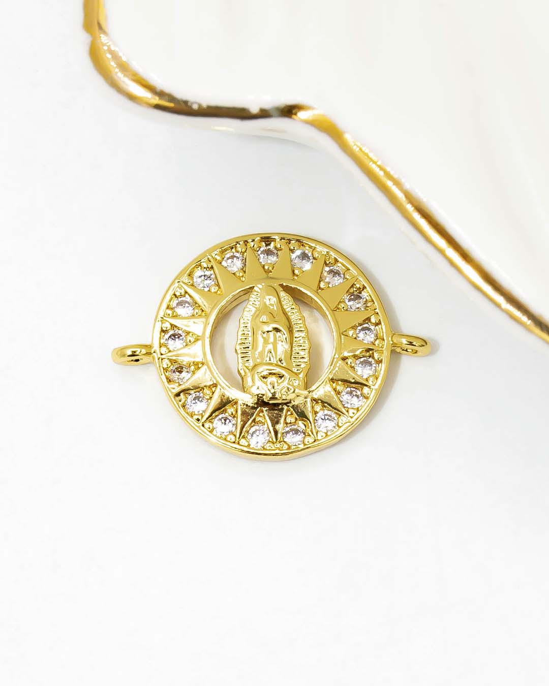 Dije pulsera virgen de Guadalupe