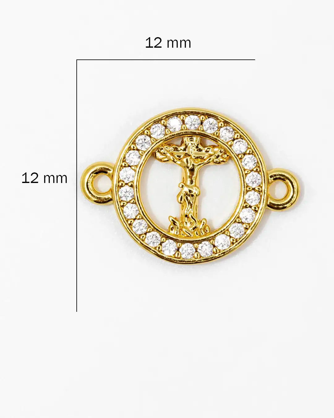 Dije pulsera cristo