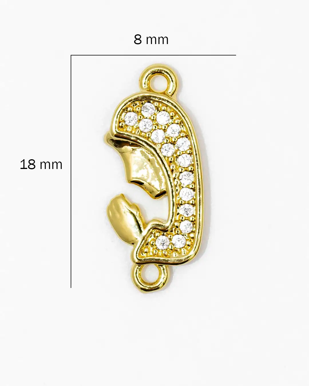 Dije pulsera virgen