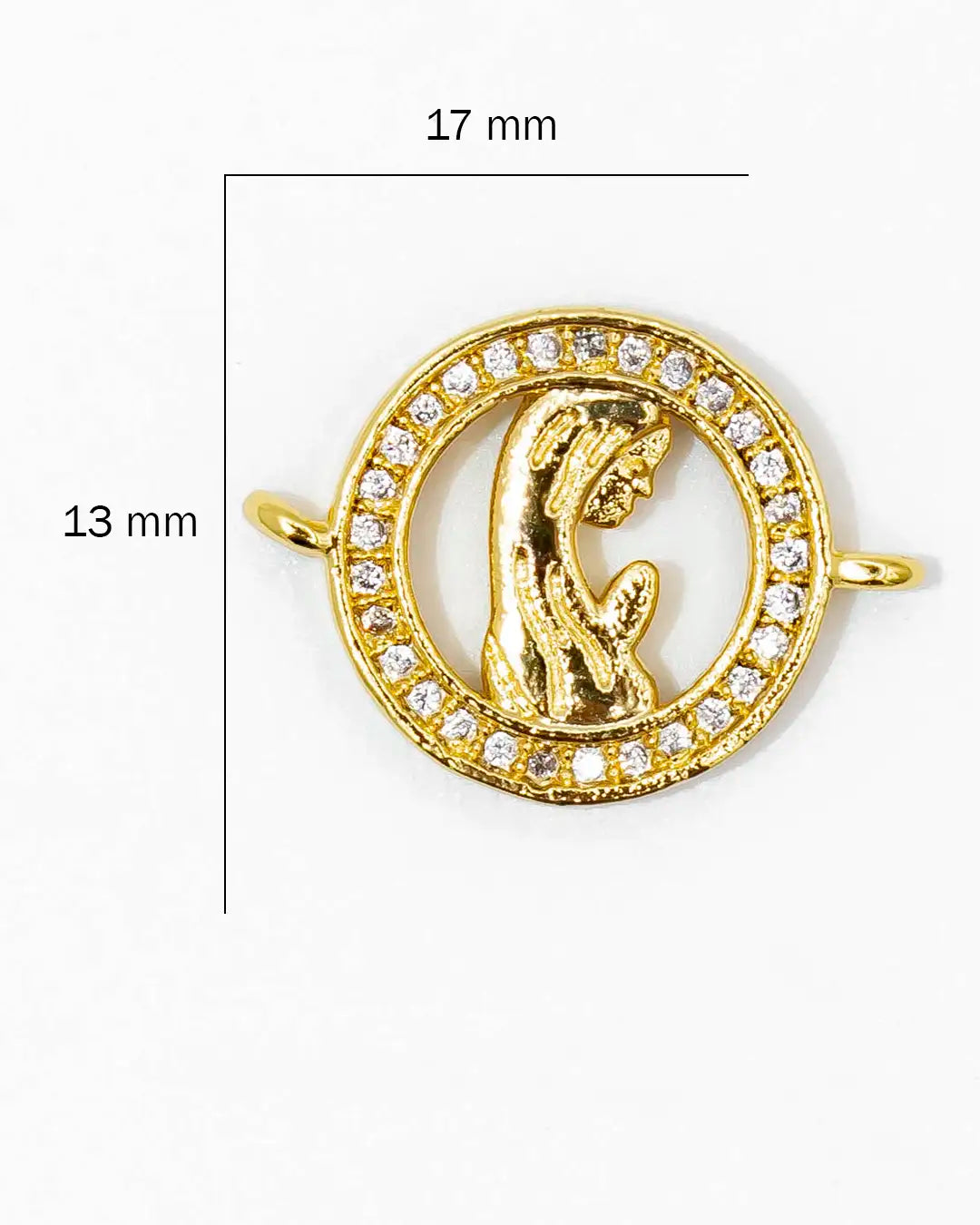 Dije pulsera Virgen