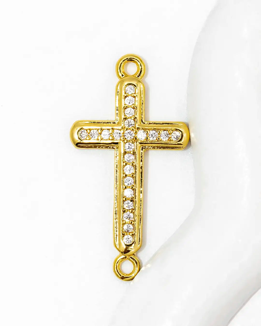 Dije pulsera cruz