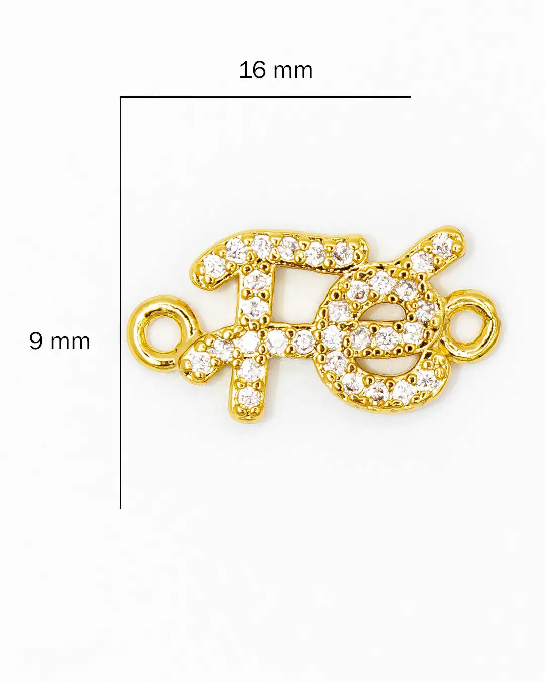 Dije pulsera fe