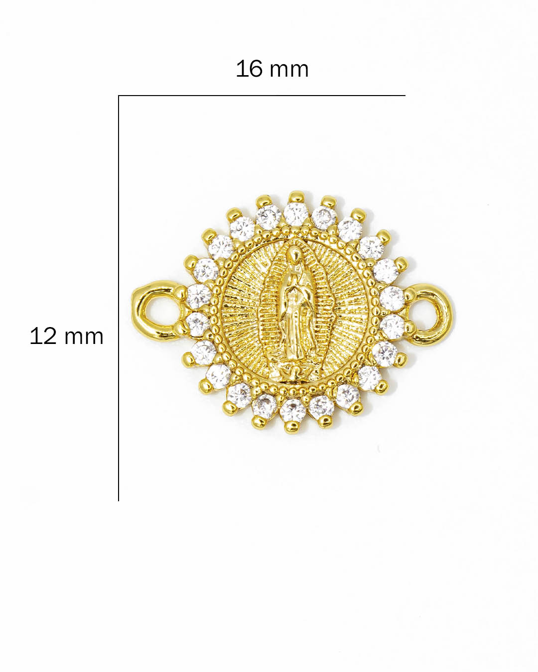 Dije pulsera Virgen Guadalupe