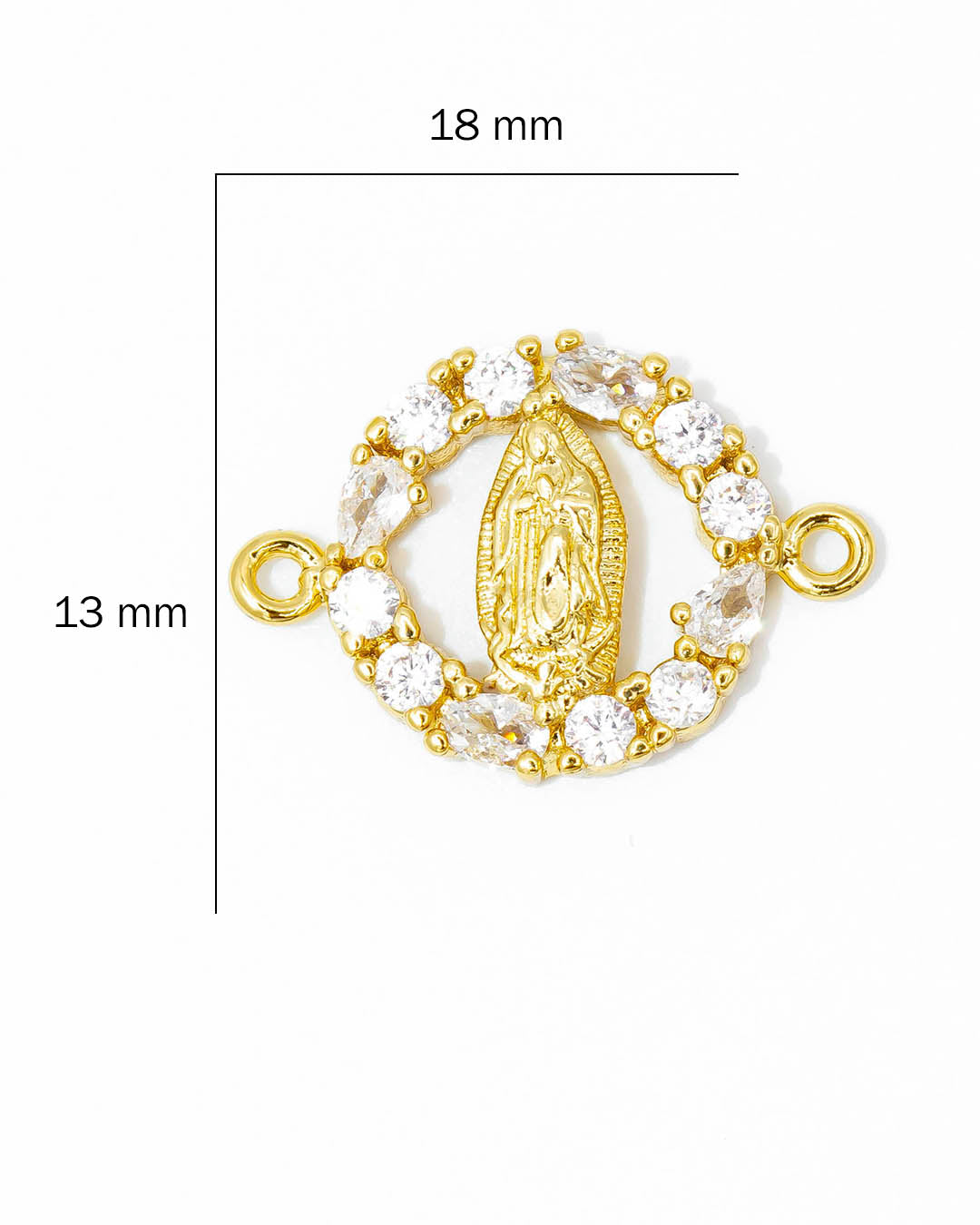 Dije pulsera Virgen Guadalupe