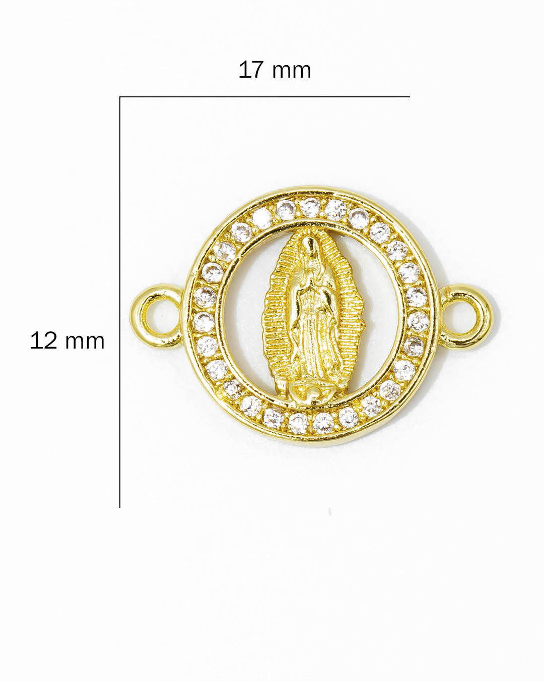 Dije pulsera Virgen Guadalupe