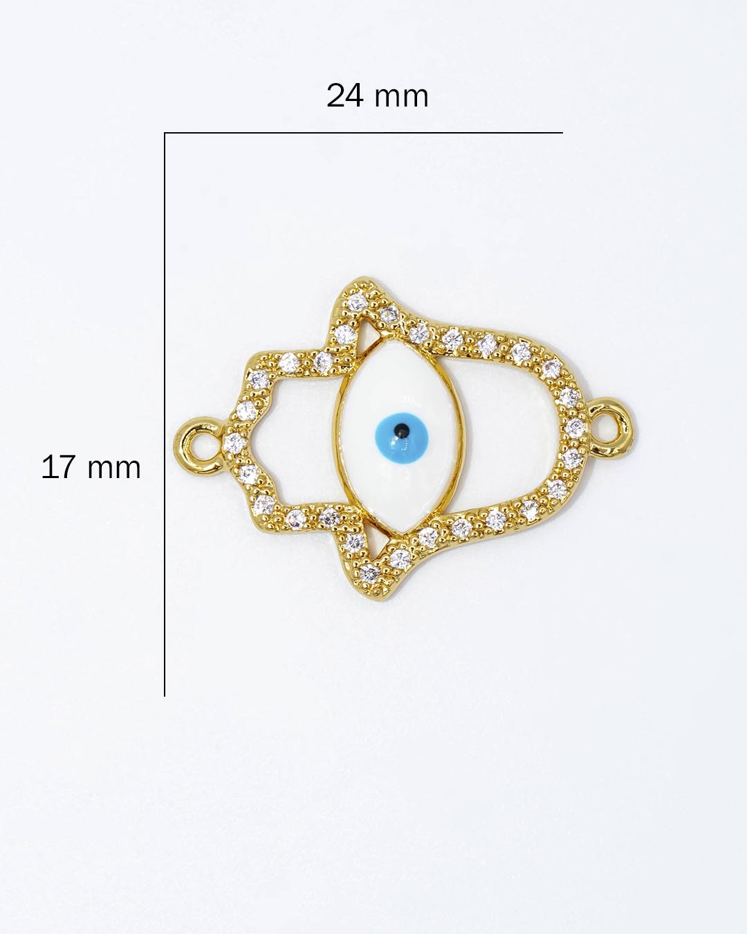 Dije pulsera mano Hamsa