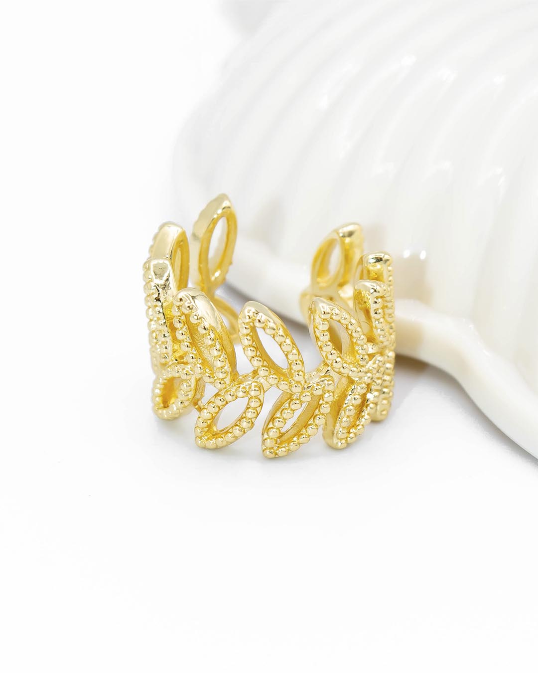Earcuff espiga silueta