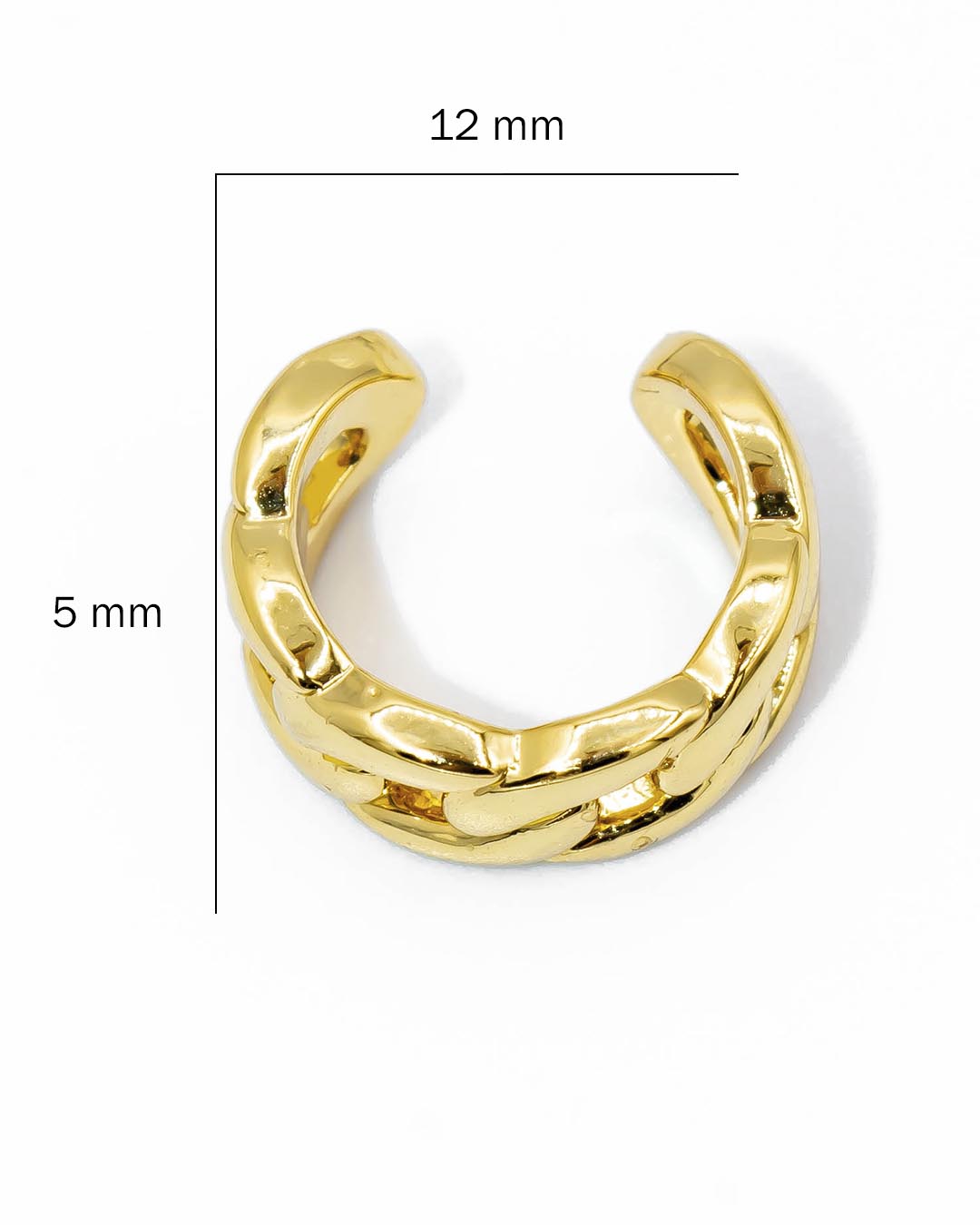 Earcuff trenzado