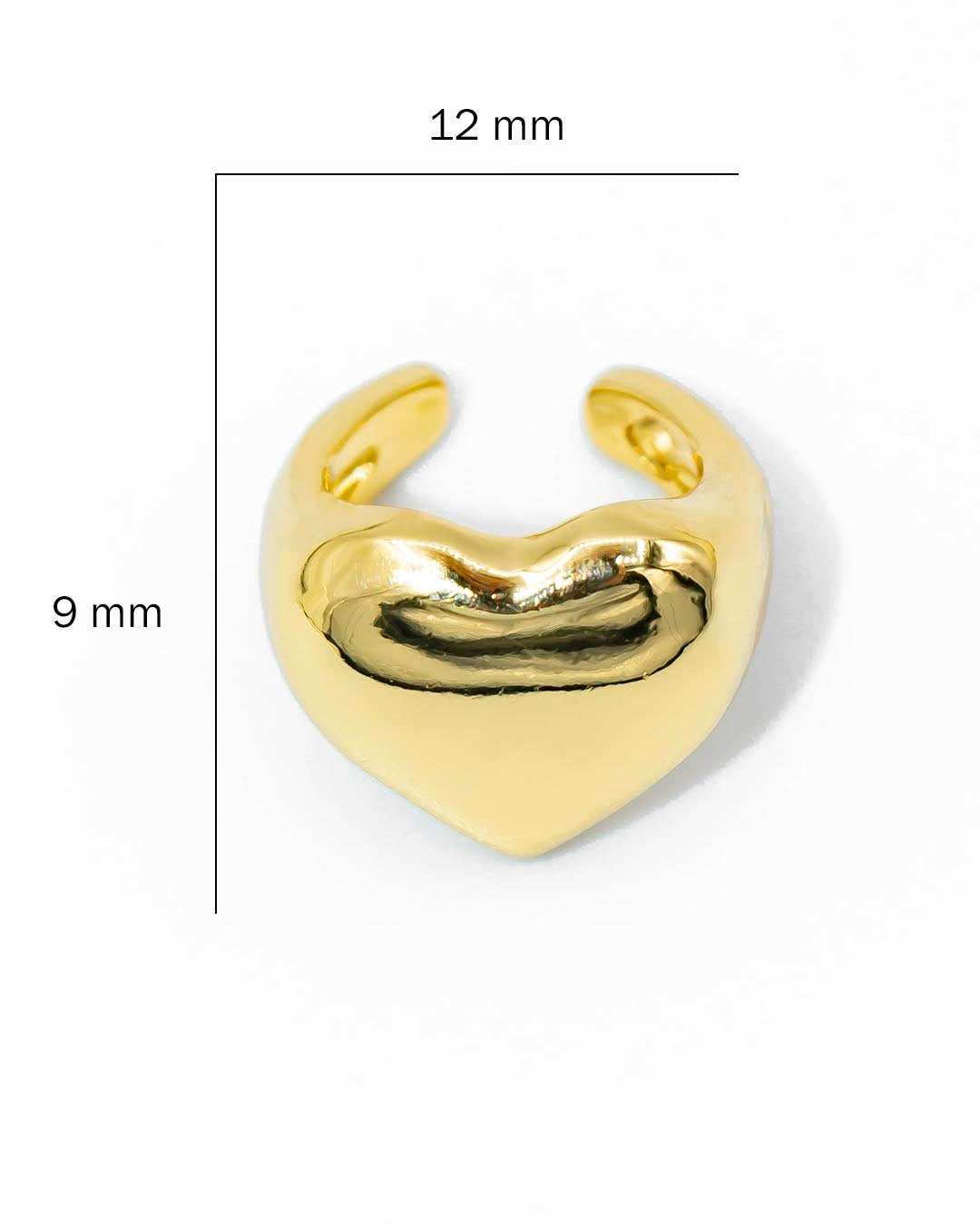 Earcuff corazón