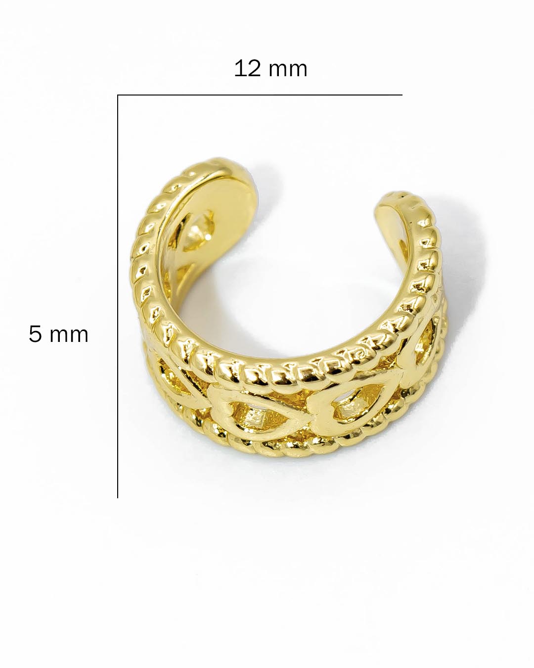 Earcuff corazones