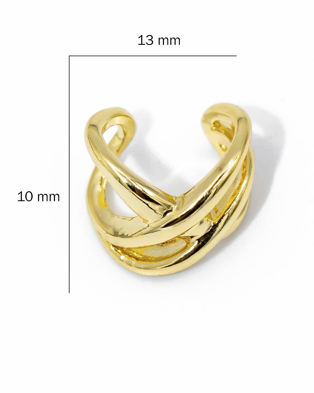 Earcuff cruzado