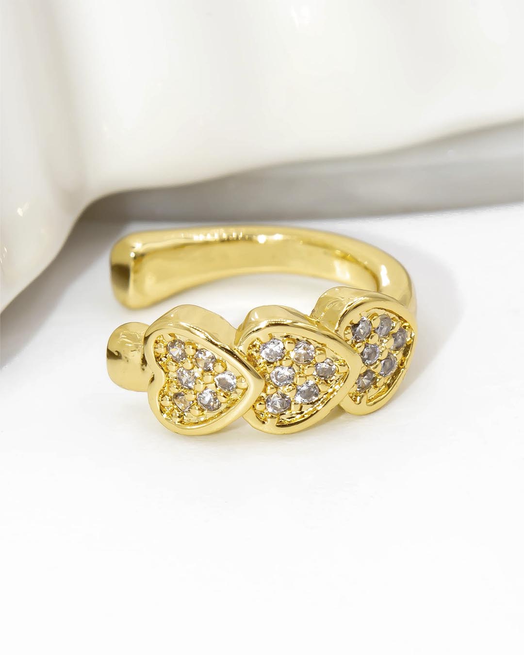 Earcuff corazones
