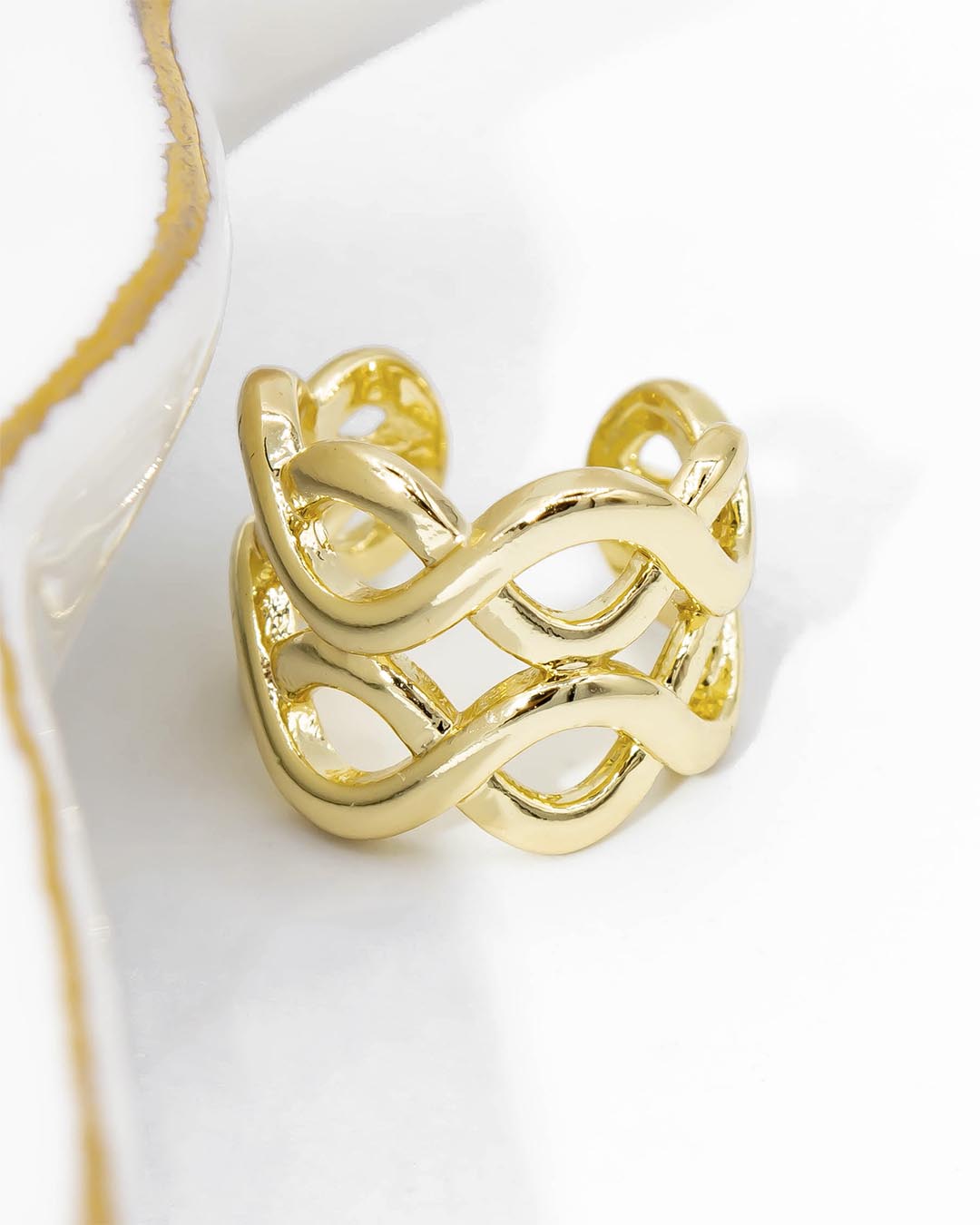Earcuff infinito doble