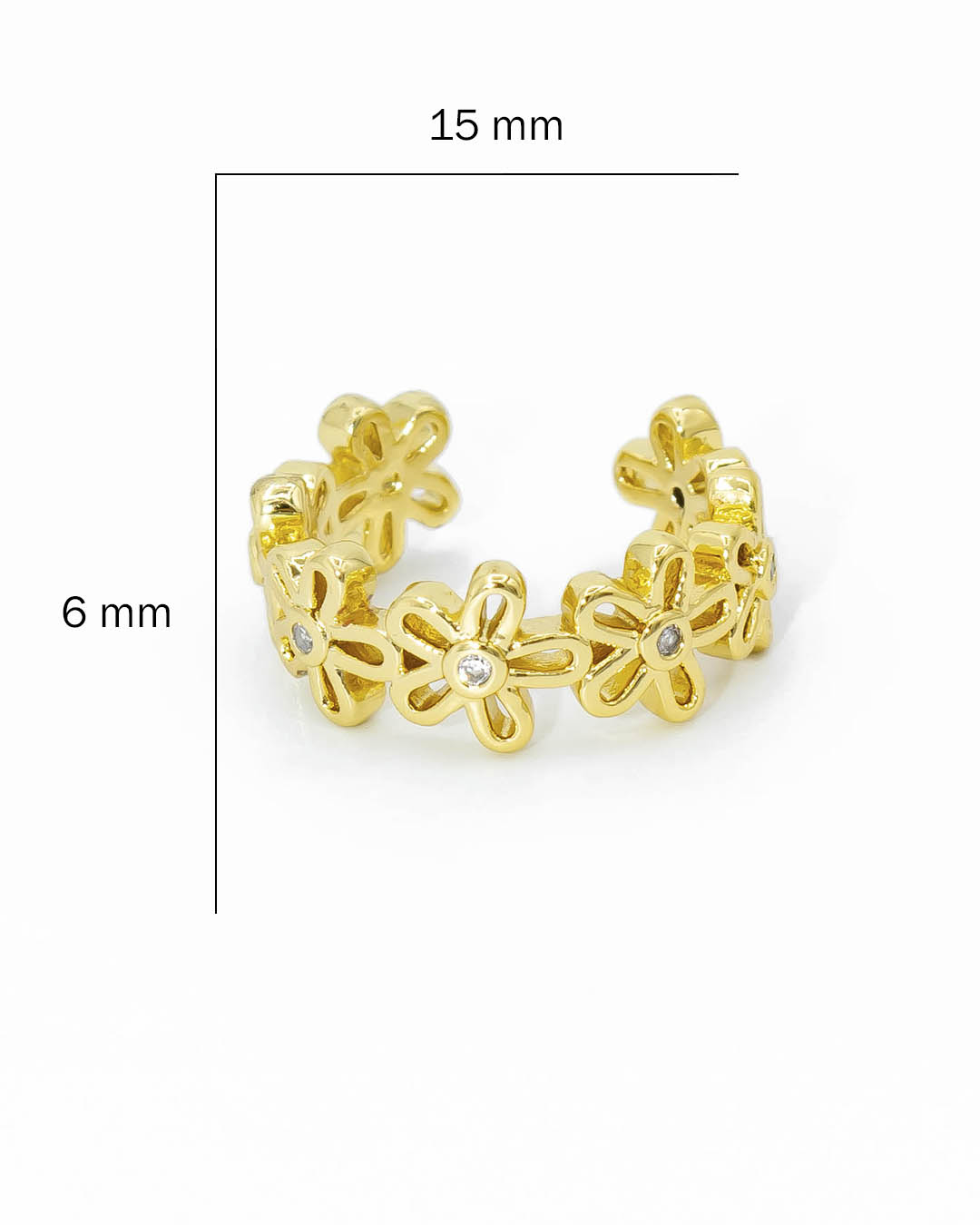 Earcuff flores