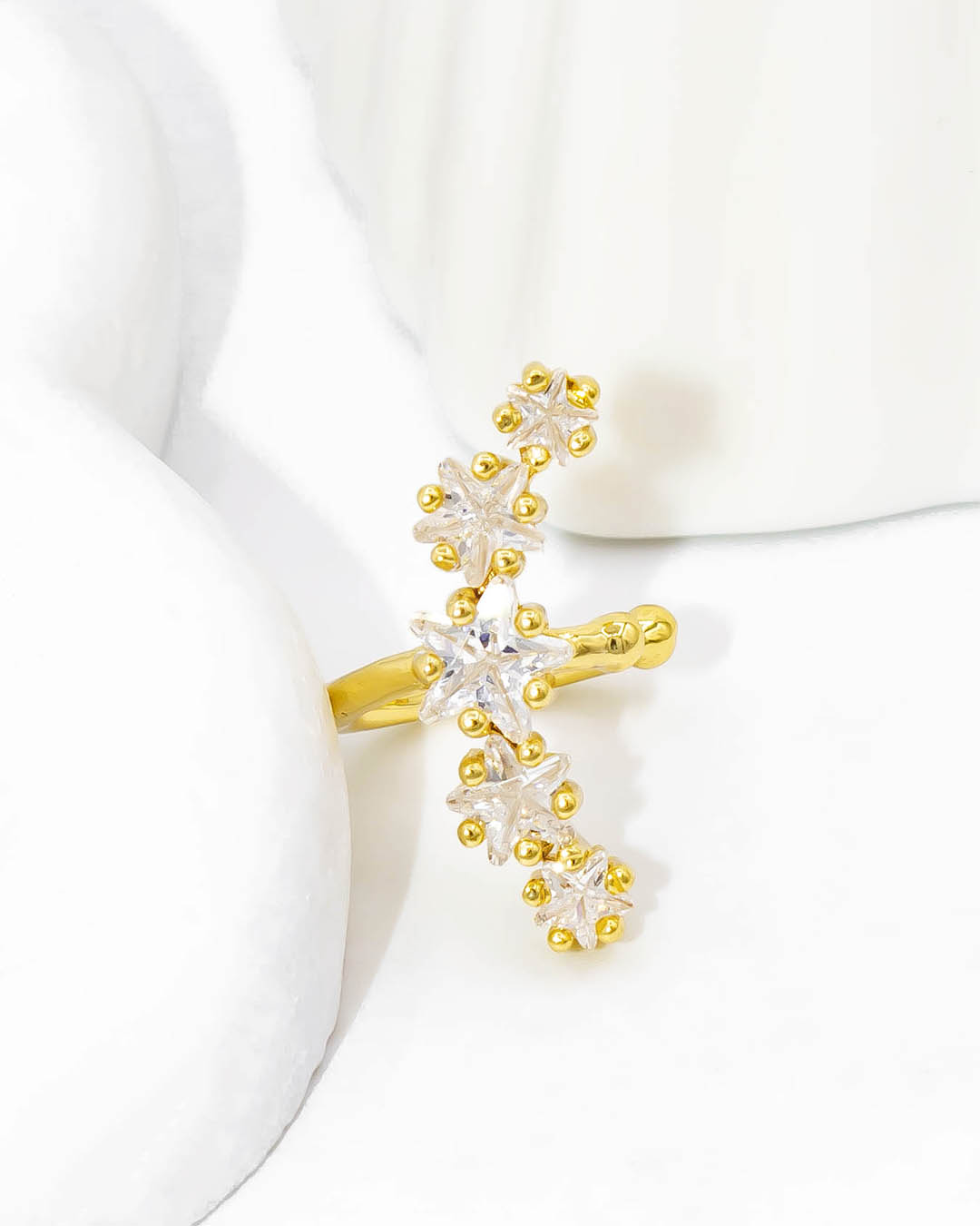 Earcuff línea estrella