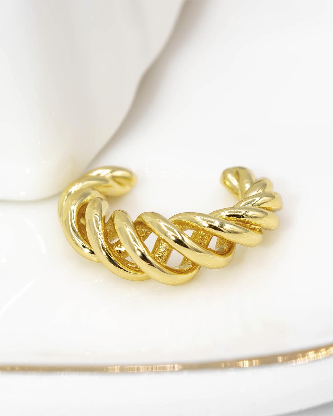 Earcuff mini trenzado