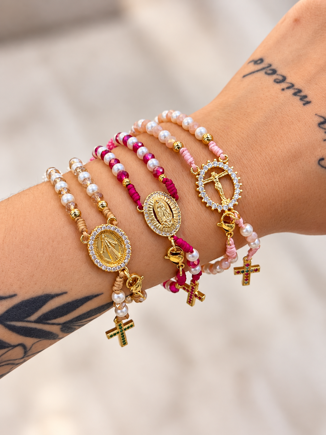 VALGATA Pulsera Rosario