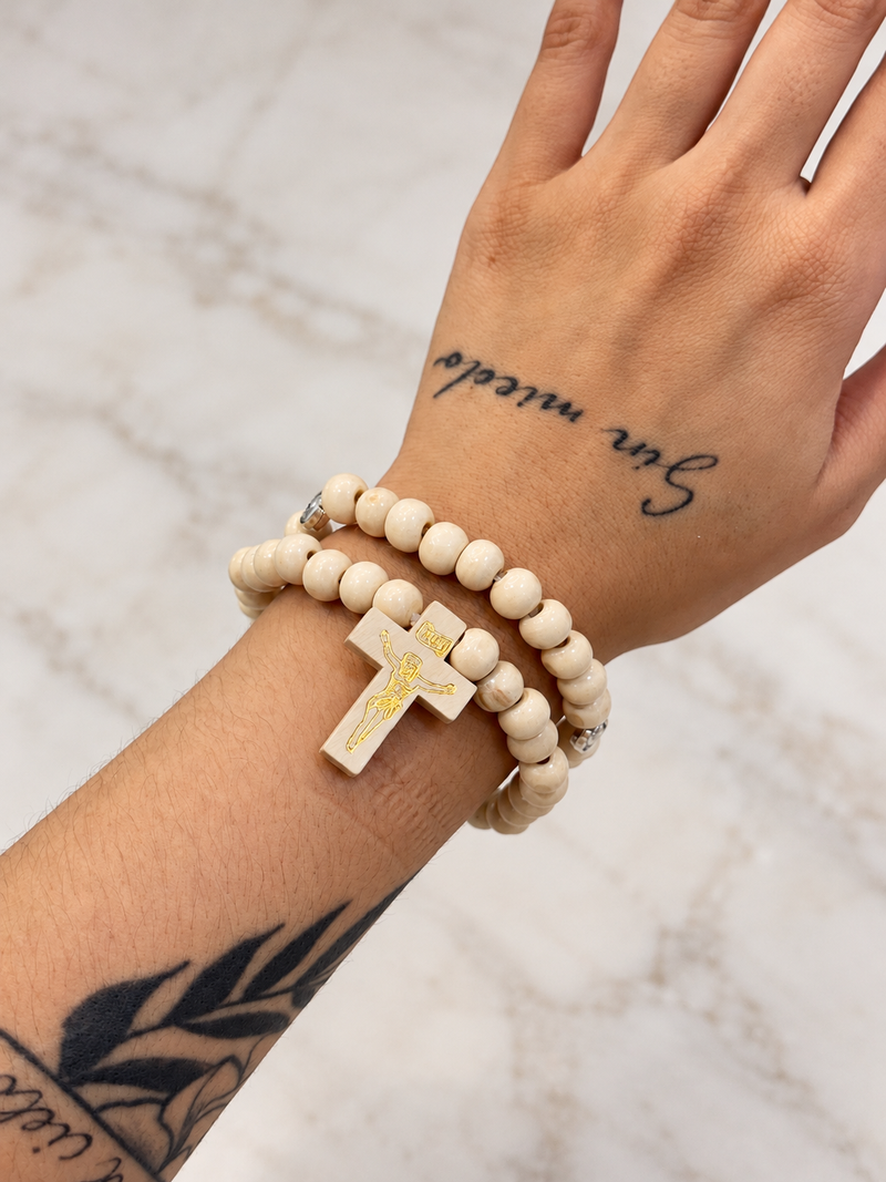 Pulsera denario hecha a mano