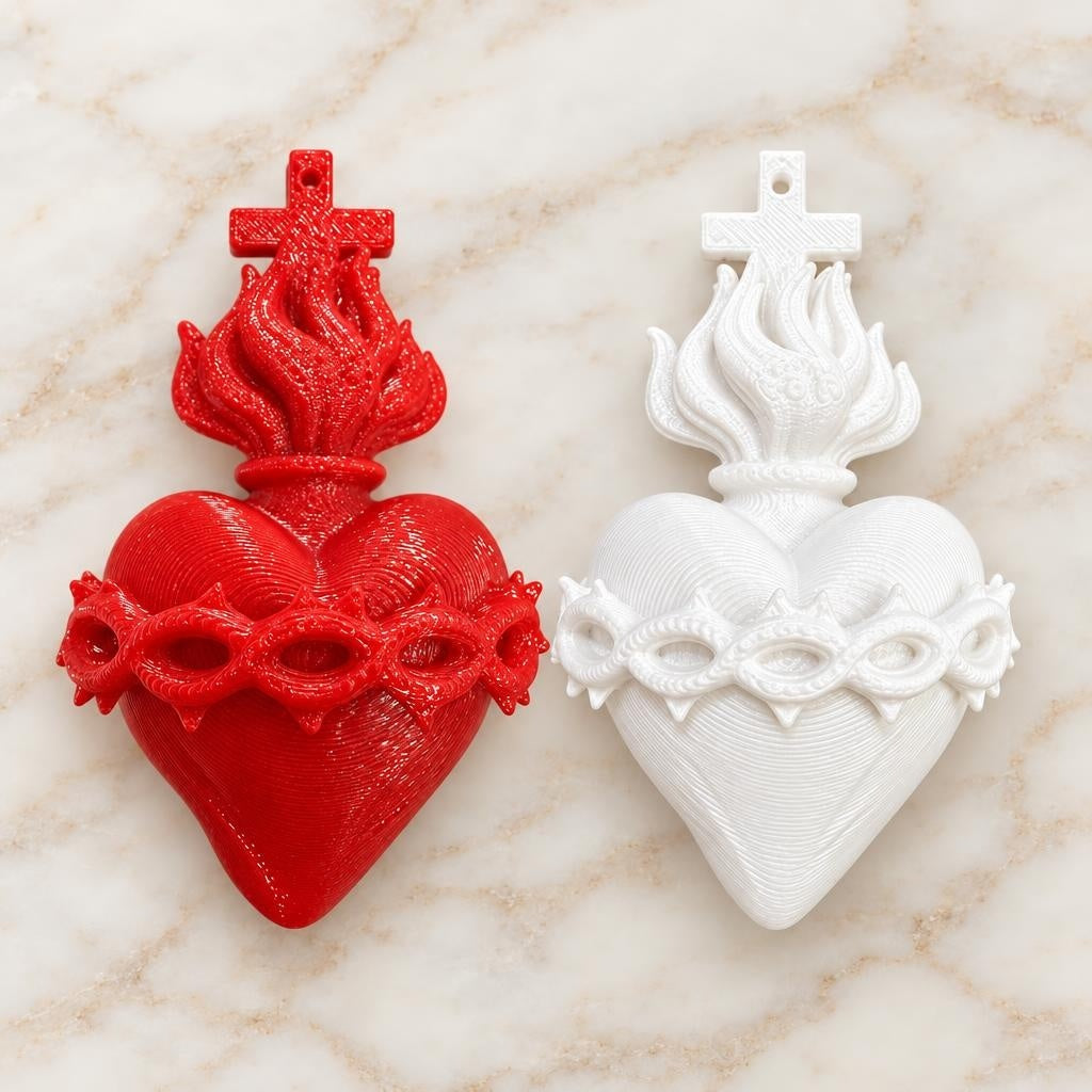 Dije sagrado corazón espinas