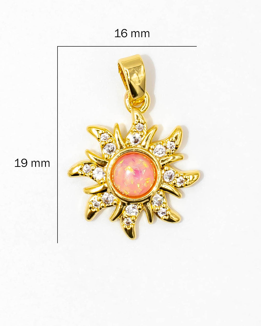 Dije sol rosa