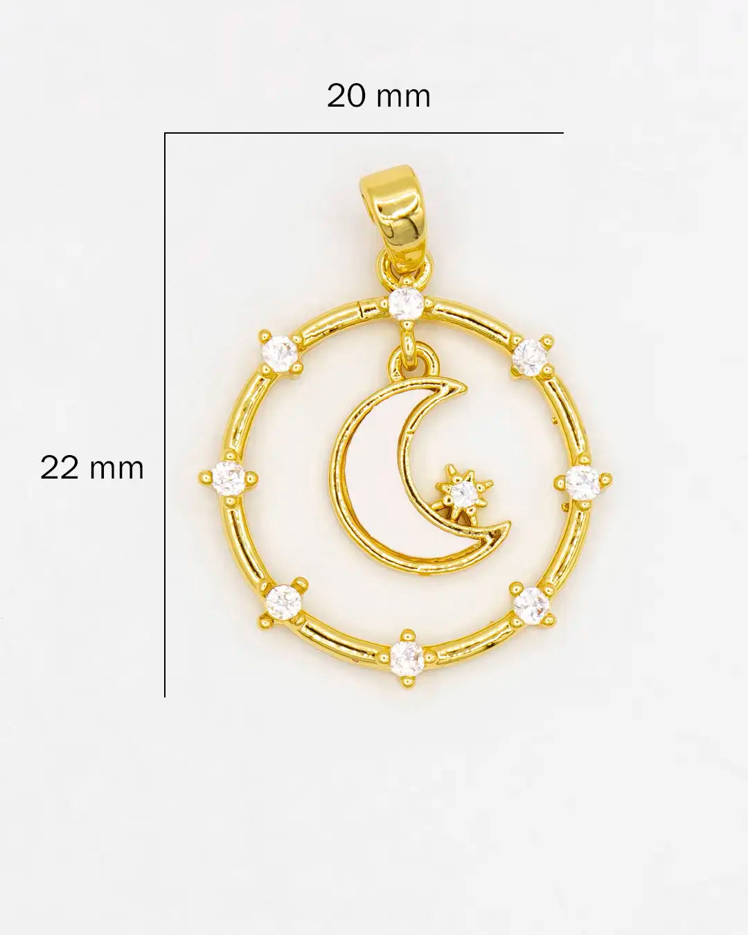 Dije luna blanca
