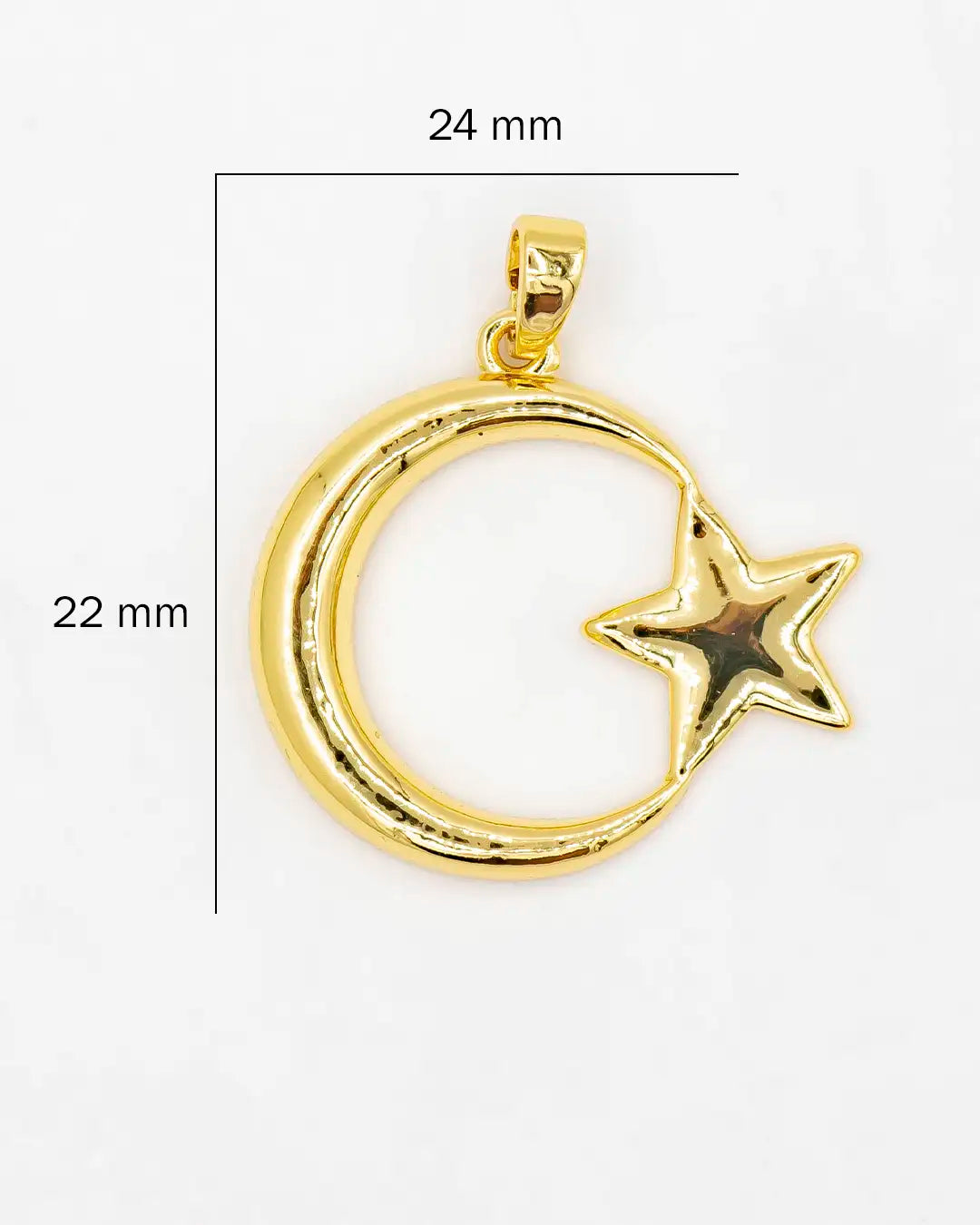 Dije luna estrella