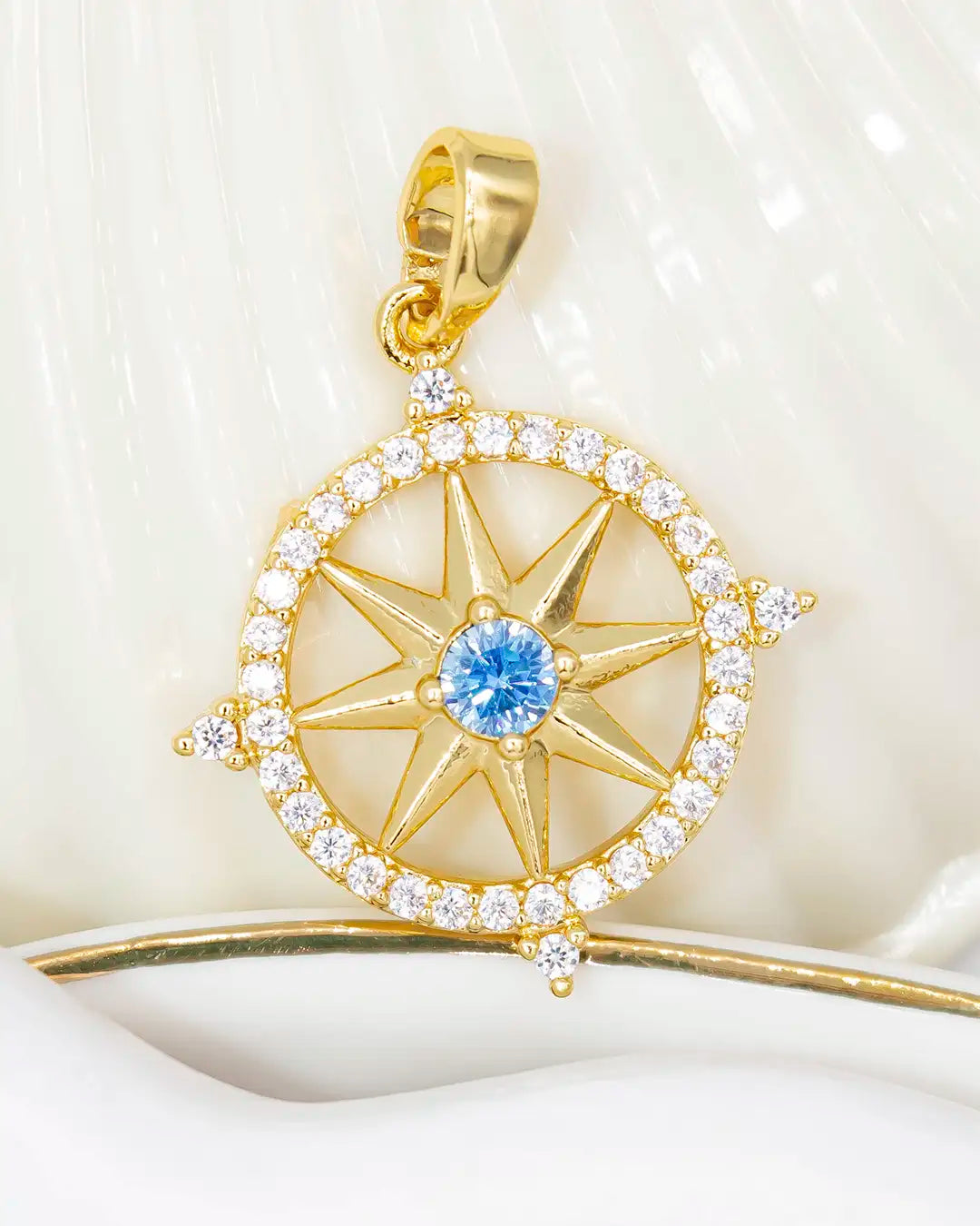 Dije estrella azul