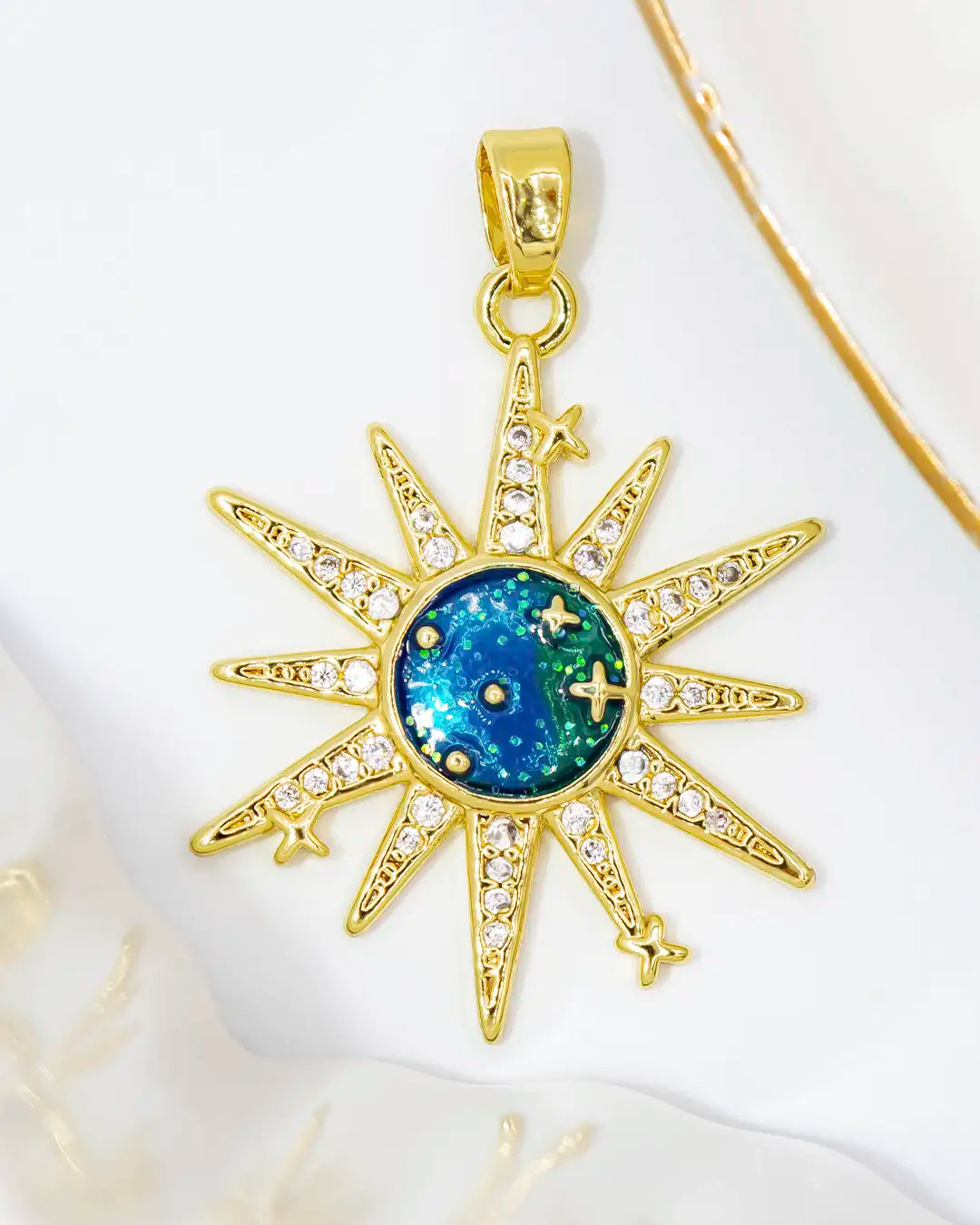 Dije estrella azul