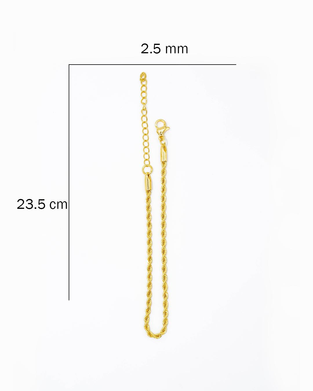 Pulsera lazo 2.5mm