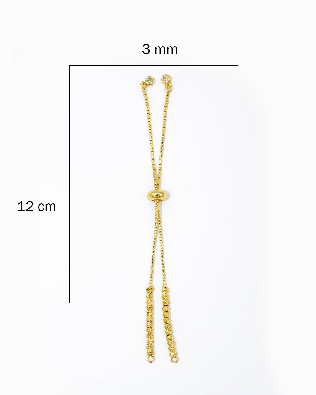 Pulsera balín grabado 3mm