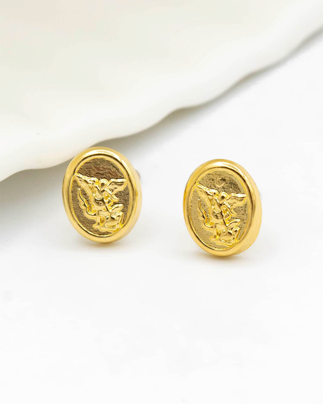 Oro laminado topo san Miguel arcángel