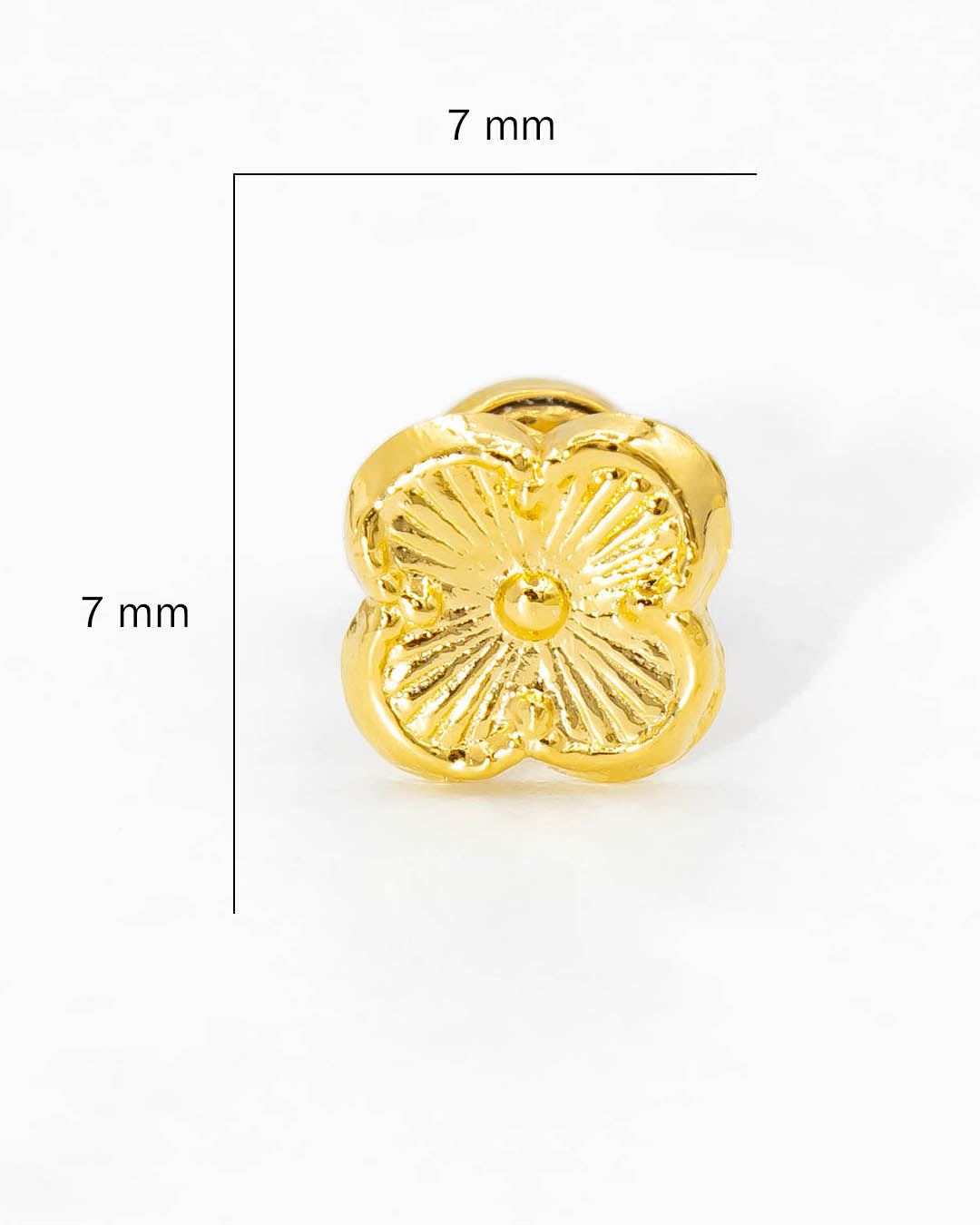 Oro laminado topo trébol