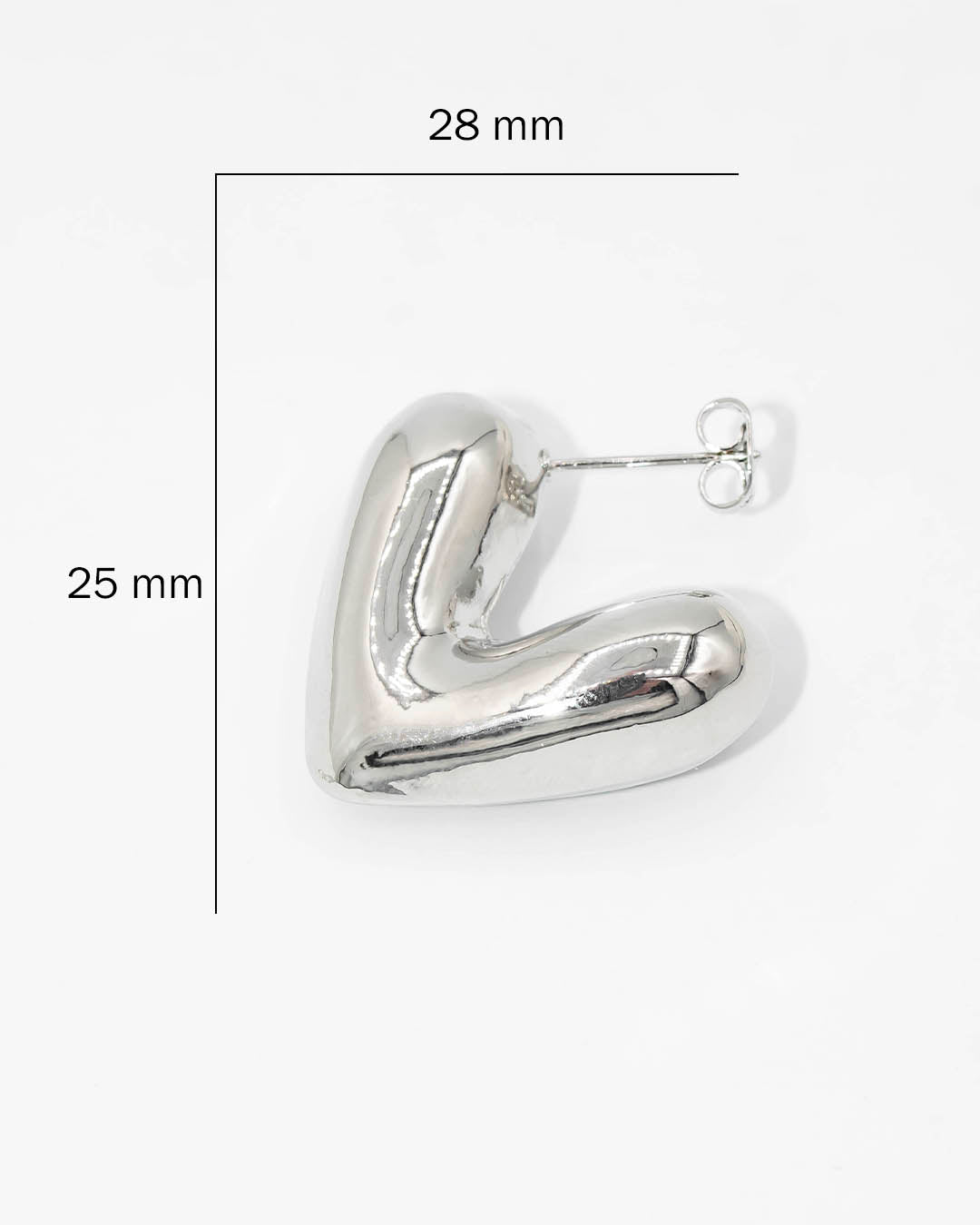 Topo corazón chunky