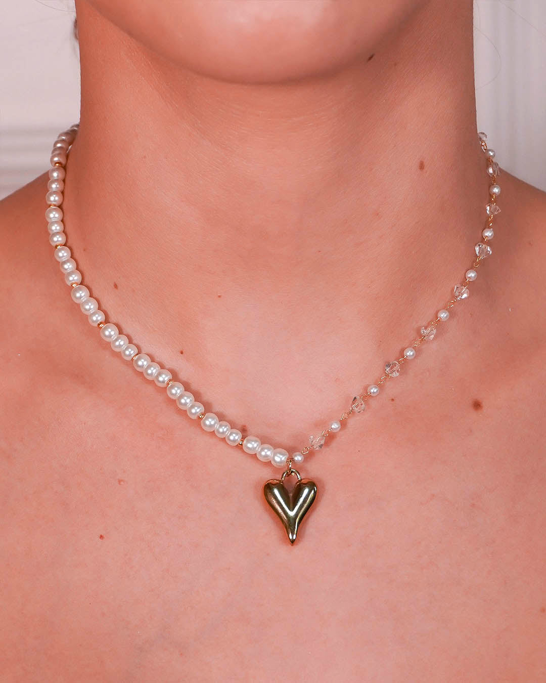 VALGATA choker corazón
